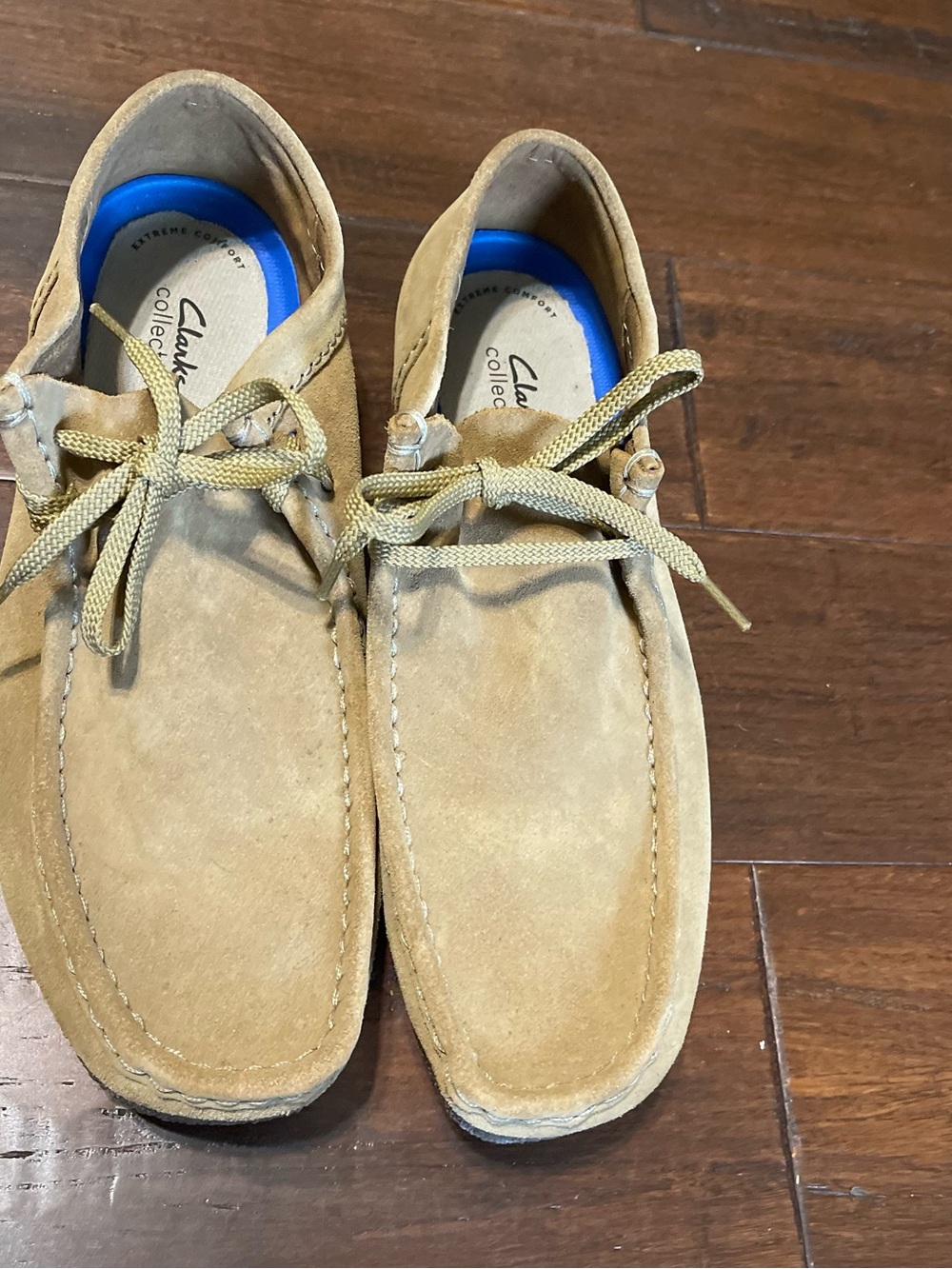 Clarks Originals Low Sand Suede Leather Shoes US Men's 13M